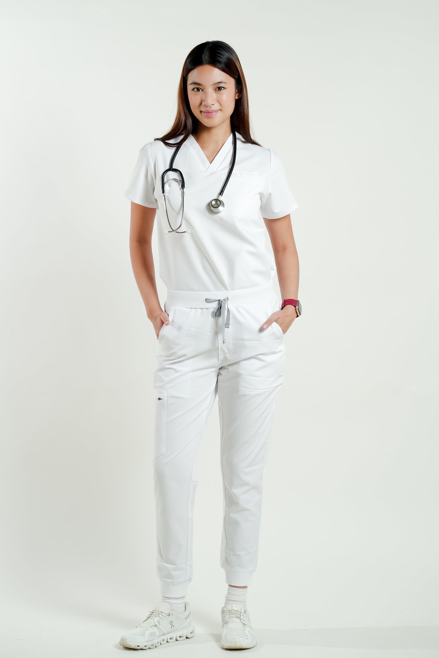 Women's PRO Jogger White