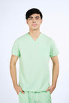 Men's PRO V-neck Top Mint Green