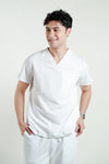 Men's PRO V-neck Top White