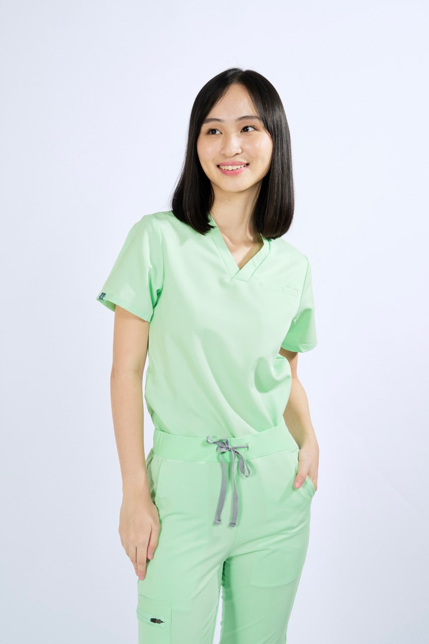Women's PRO V-neck Mint Green