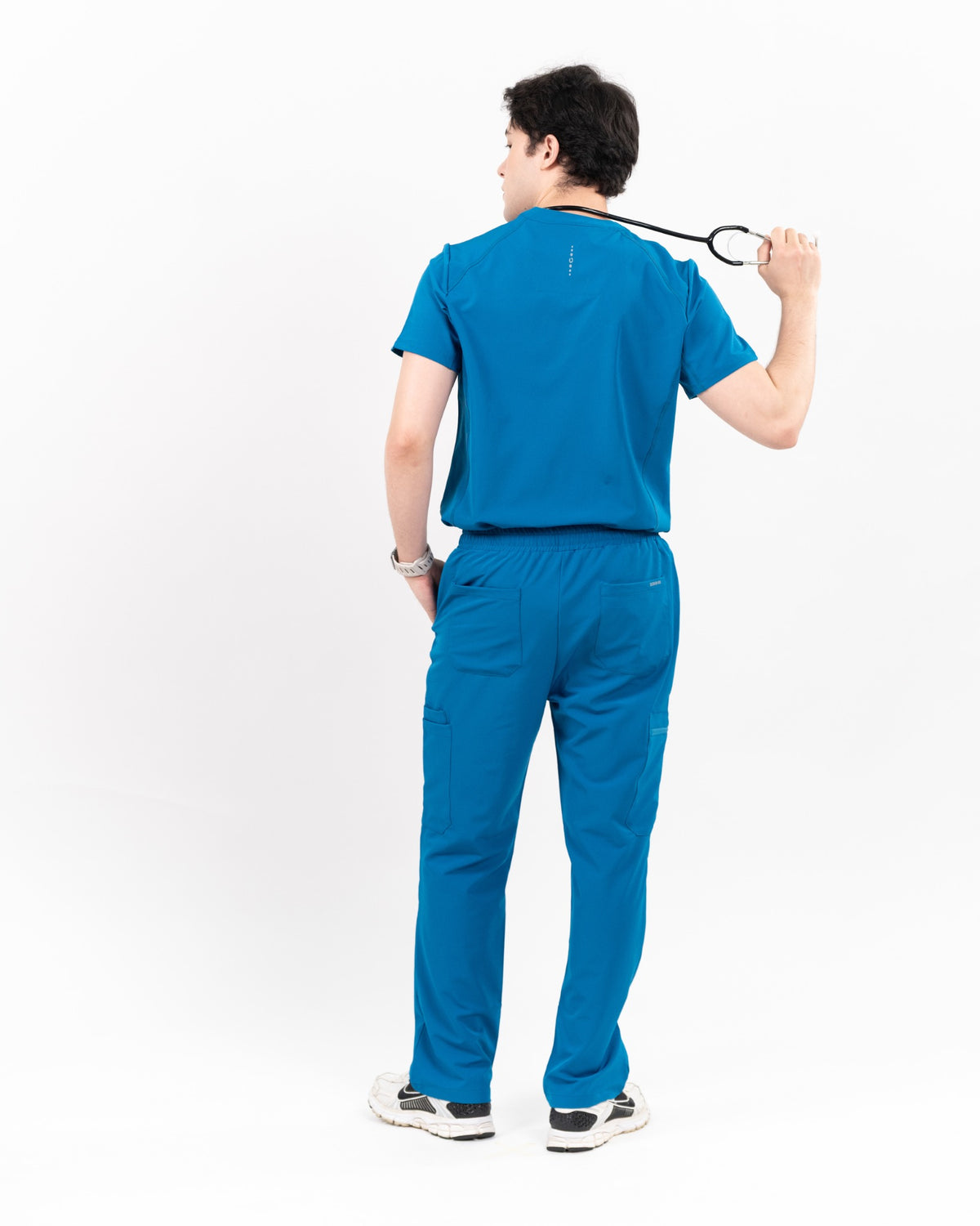 Elite Relaxed Cargo Pants in Caribbean full look