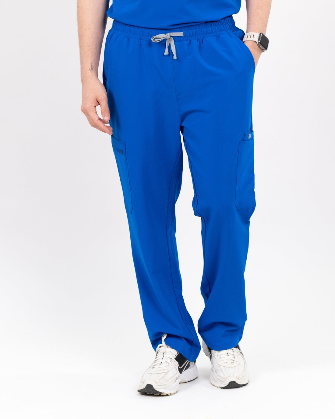 Elite Relaxed Cargo Pants in Royal Blue